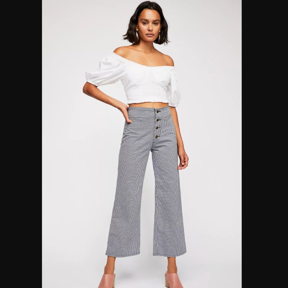 Lykke Wullf Gingham Pants (aka Free People Jesse Pants)